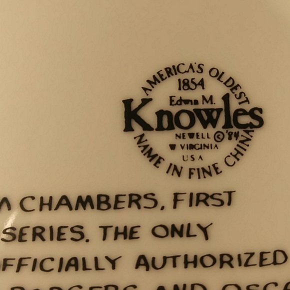 Knowles China Plate "The King & I" - Picture 7 of 8